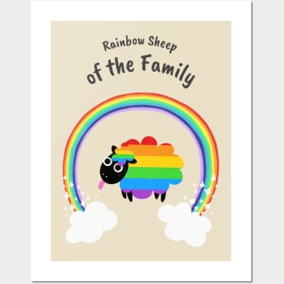 Rainbow Sheep of the Family Posters and Art